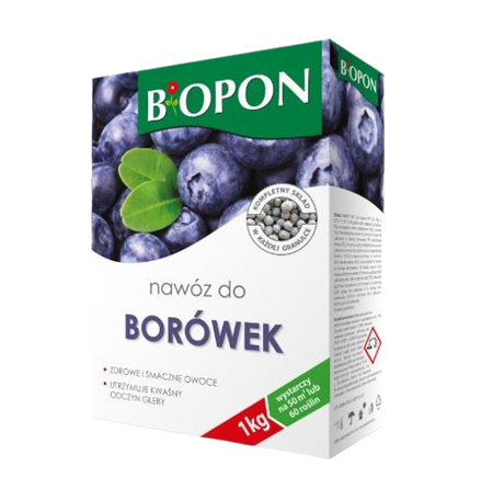 NAWÓZ DO BORÓWEK 1 KG BIOPON